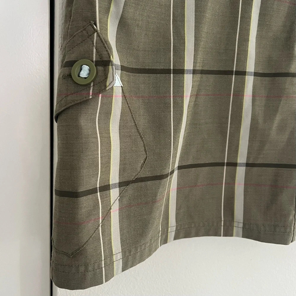 Smartwool Plaid Merino Wool Mini Skirt – Gorpcore Utility Outdoors Preppy - Picture 8 of 15